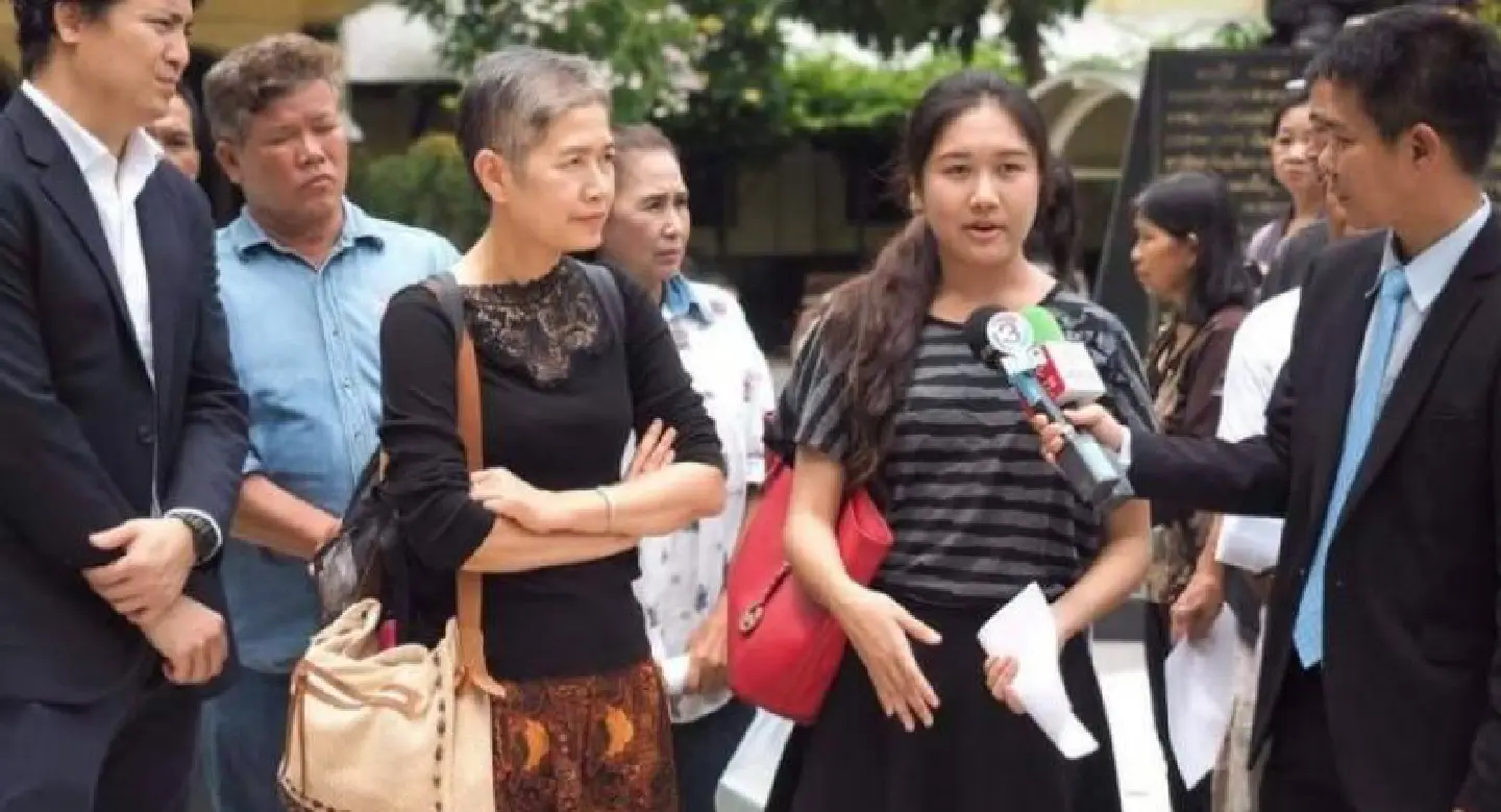 Anti-coup activist Chanoknan flees country to avoid lese majeste trial Anti-coup activist Chanoknan flees country to avoid lese majeste trial