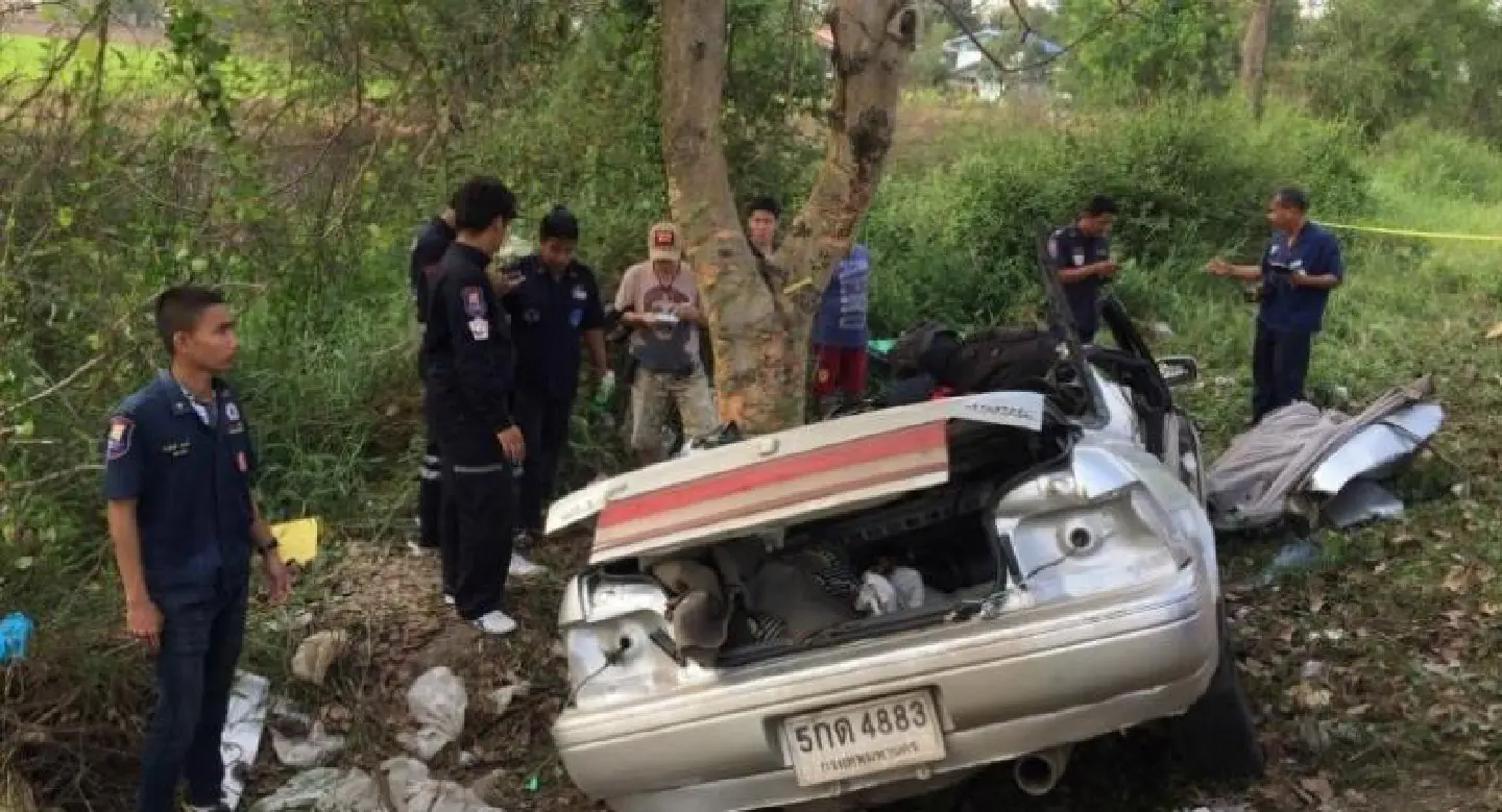Two killed, three injured in accident in Nakhon Nayok Two killed, three injured in accident in Nakhon Nayok