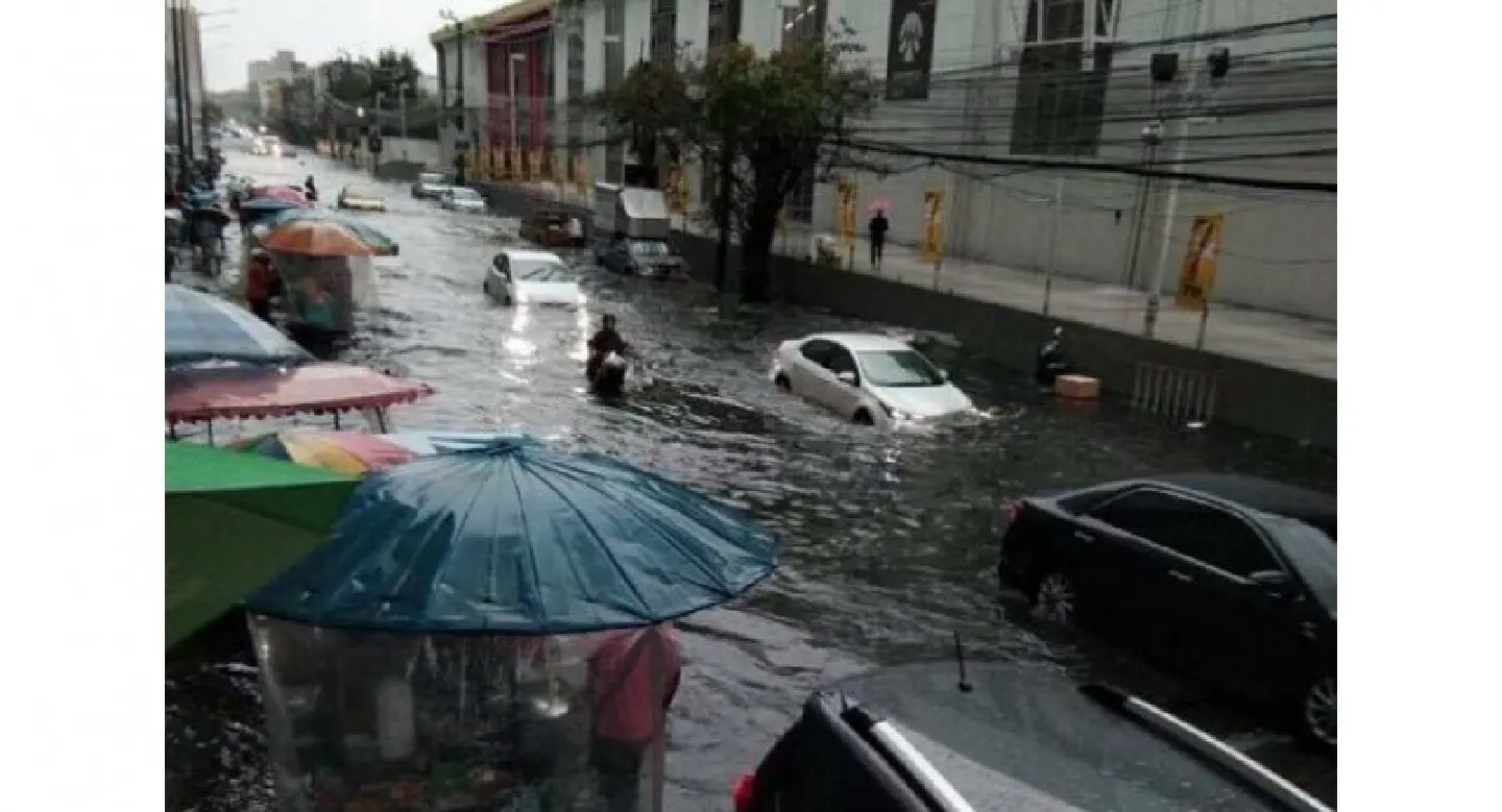 Bang Na hardest hit with 138mm rainfall Bang Na hardest hit with 138mm rainfall