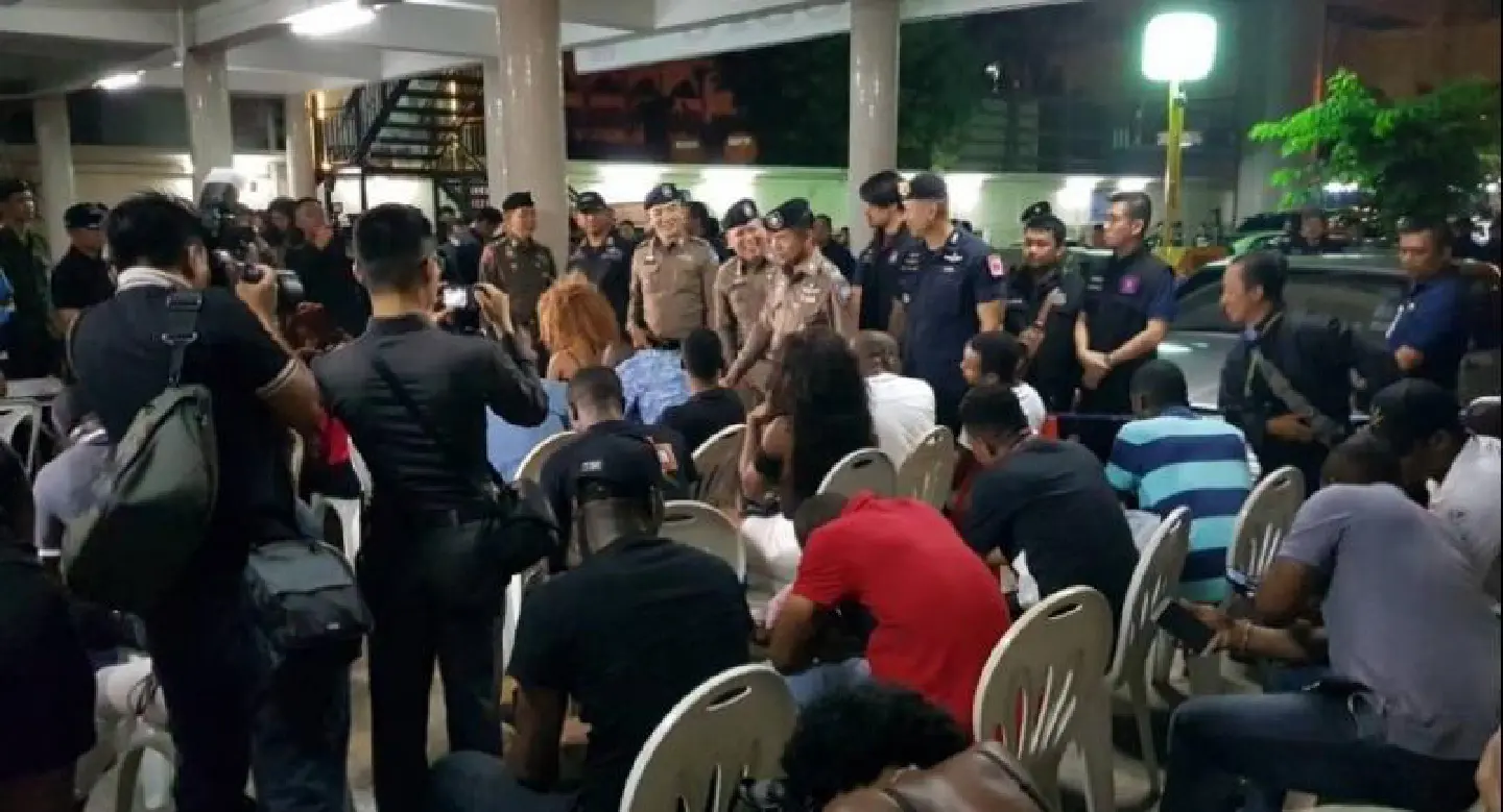 Ten arrested in colour-coded crackdown on foreigners in Bangkok