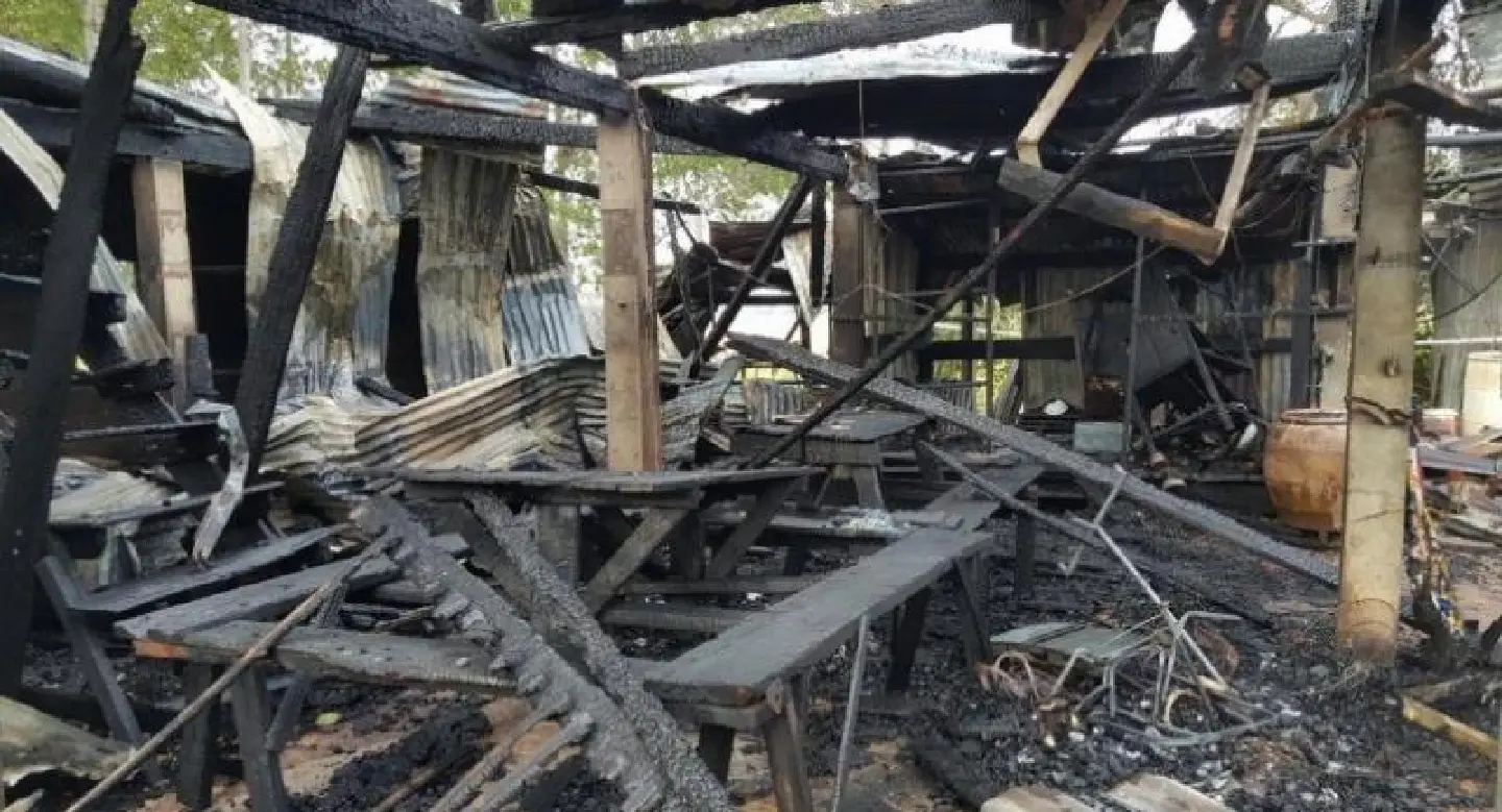 Woman dies tangled in mosquito net in Uttaradit house fire Woman dies tangled in mosquito net in Uttaradit house fire