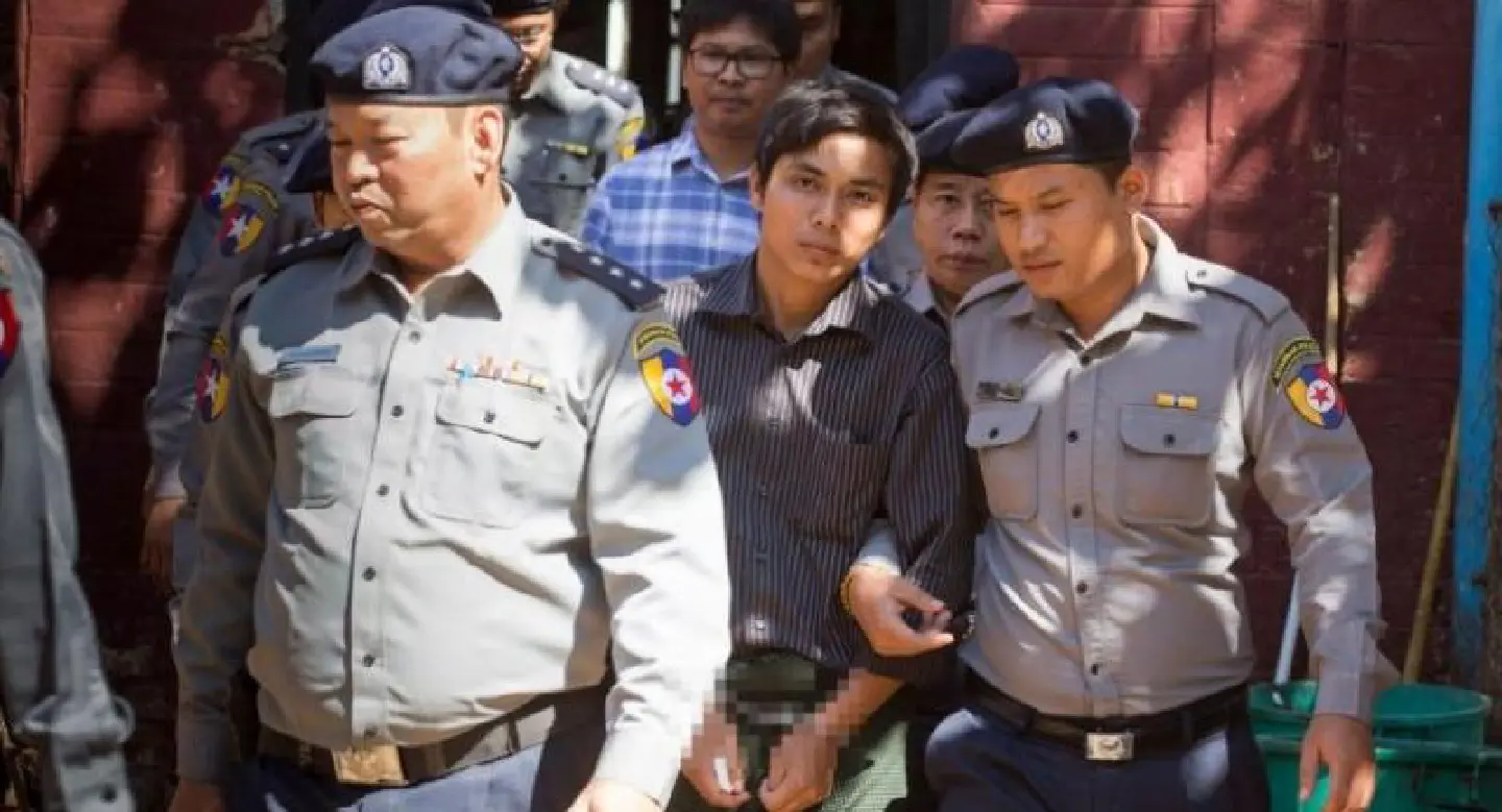 Myanmar court denies bail to Reuters journalists held under secrecy law Myanmar court denies bail to Reuters journalists held under secrecy law