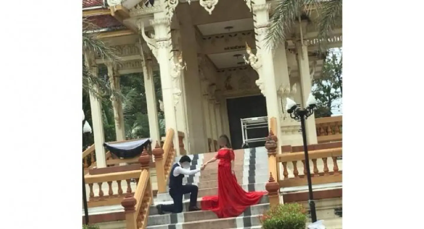 Chinese couple’s pre-wedding crematorium photo shoot upsets netizens Chinese couple’s pre-wedding crematorium photo shoot upsets netizens