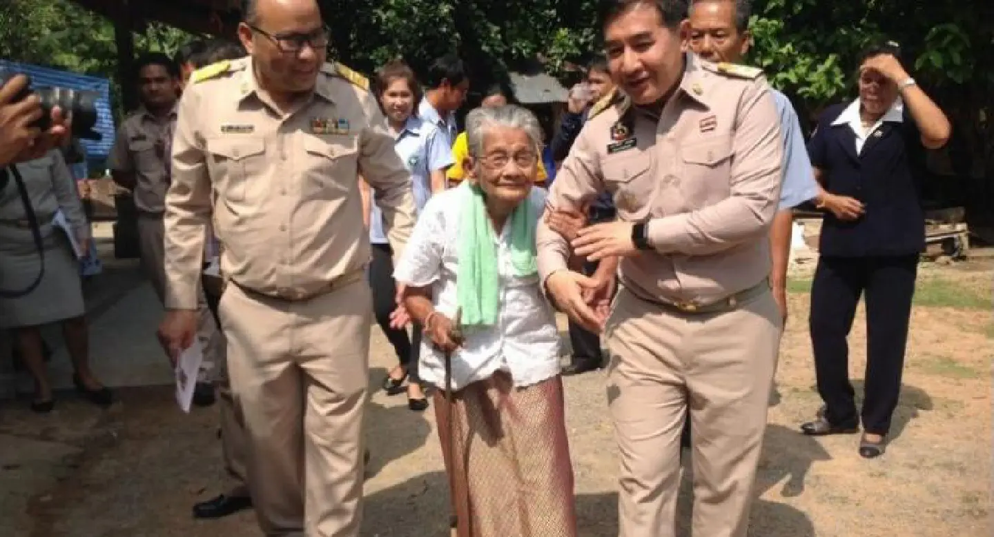 Krabi granny still going strong at 111 Krabi granny still going strong at 111