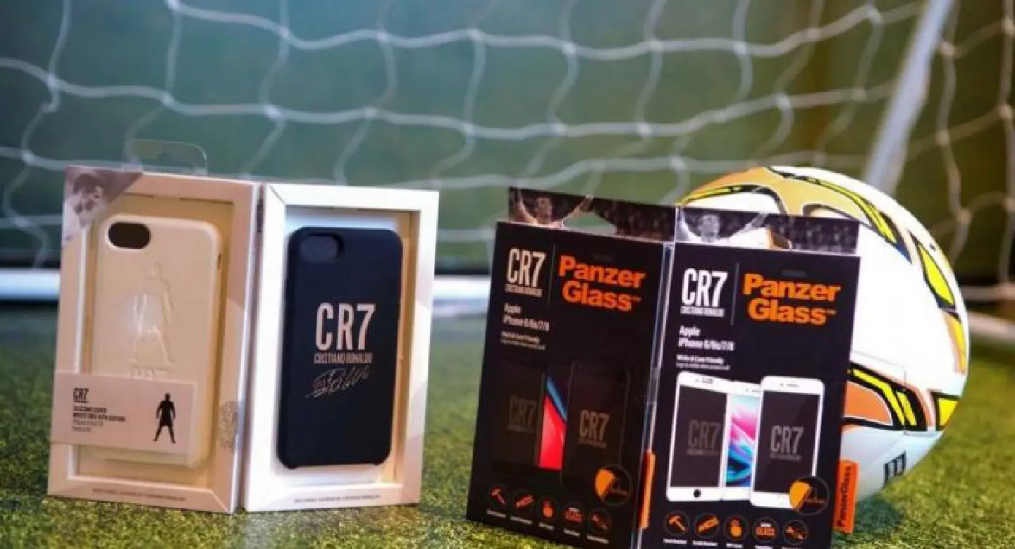 Screen protection aimed at Cristiano Ronaldo fans Screen protection aimed at Cristiano Ronaldo fans
