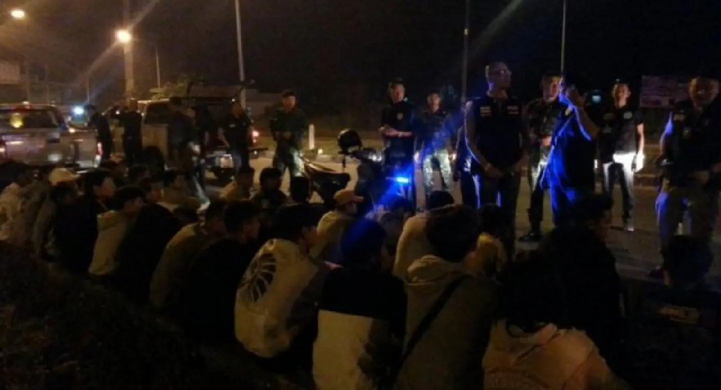80 young road racers rounded up in Phitsanulok