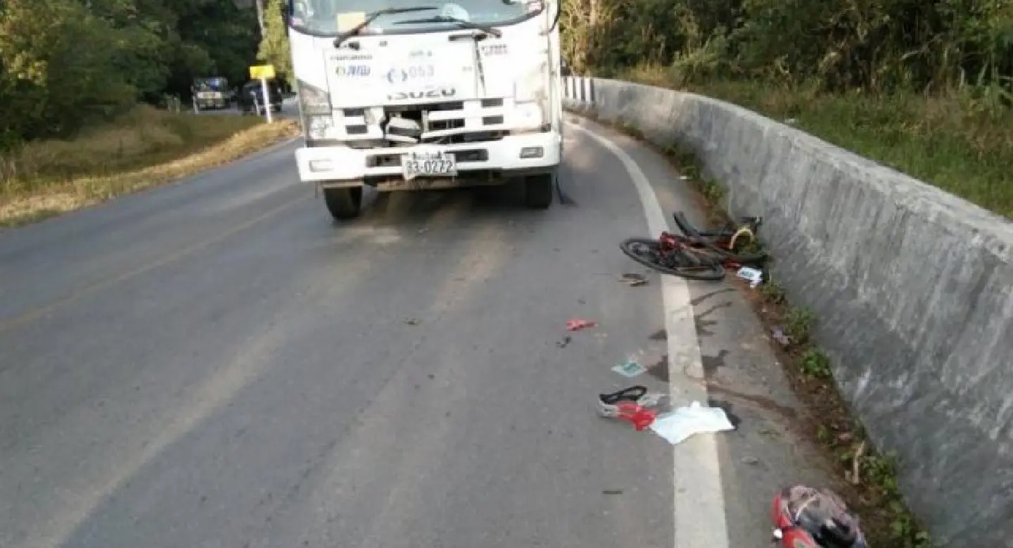 Cyclist fatally injured in crash with truck after Doi Inthanon riding activity Cyclist fatally injured in crash with truck after Doi Inthanon riding activity