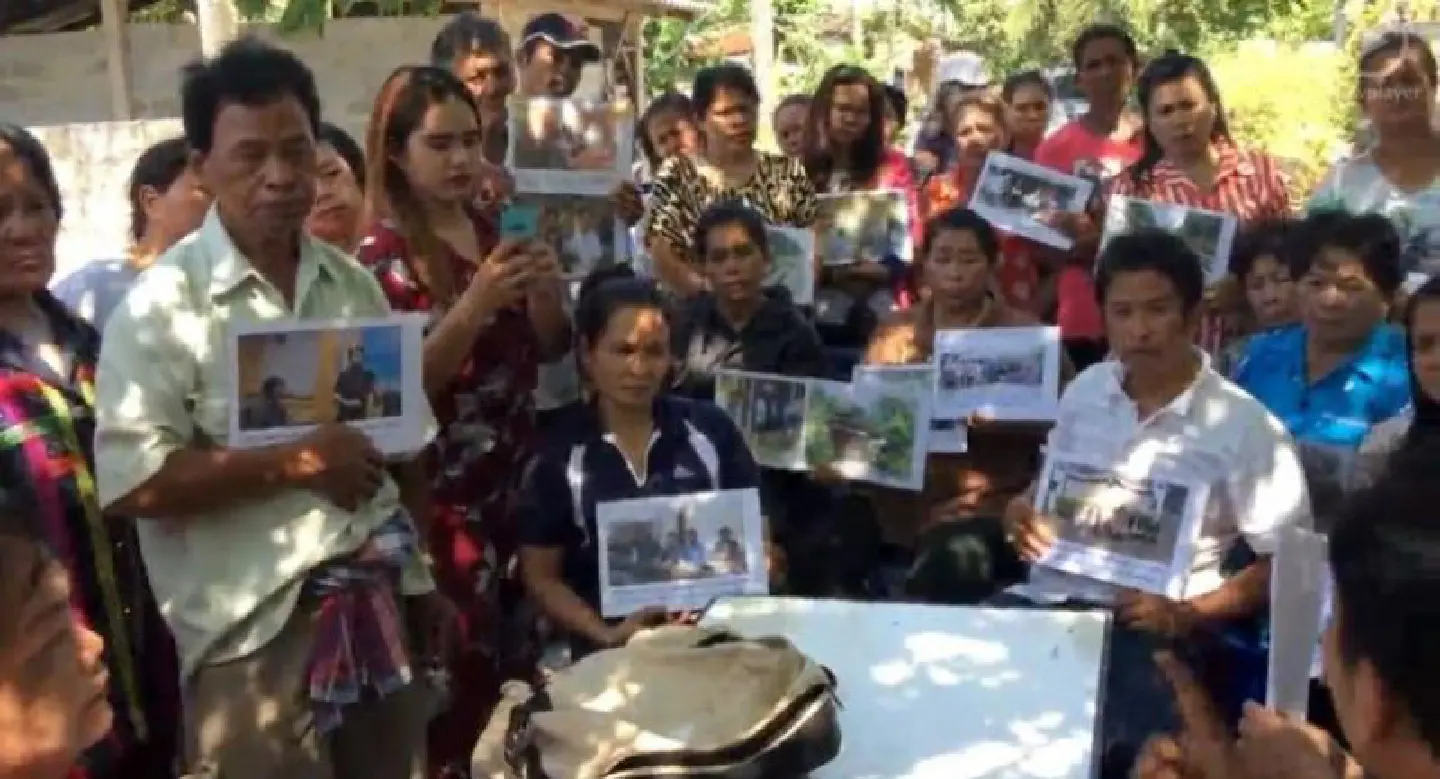 Villagers block railway officials from demolishing woman’s house in Trang