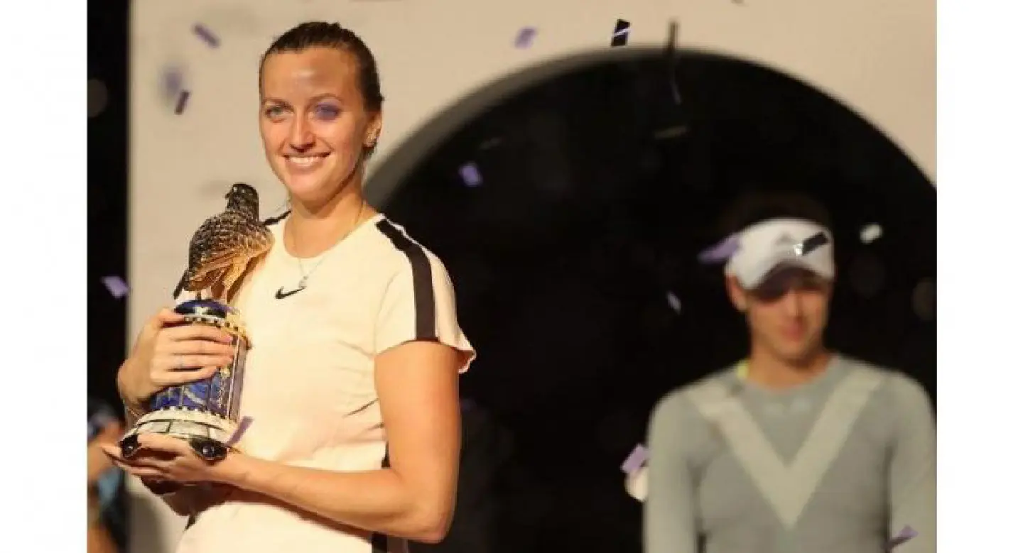 Kvitova takes Qatar title to clinch top 10 return Kvitova takes Qatar title to clinch top 10 return