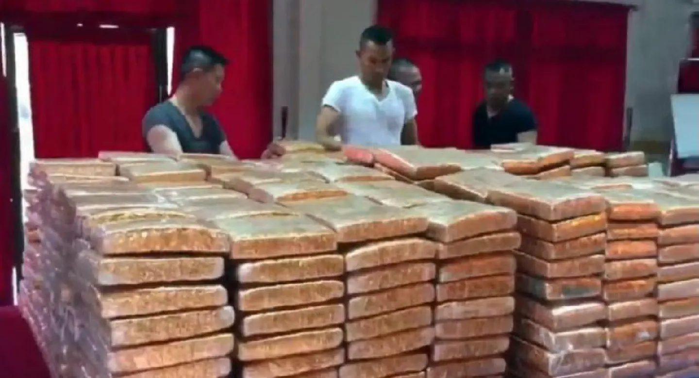 Two arrested with a tonne of marijuana in Trang Two arrested with a tonne of marijuana in Trang