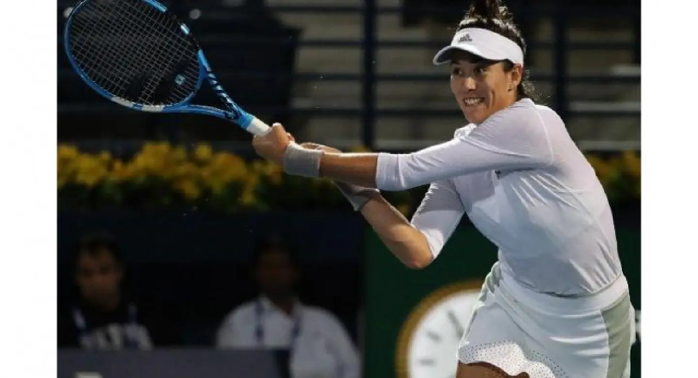Muguruza sees off Garcia to reach Dubai semis