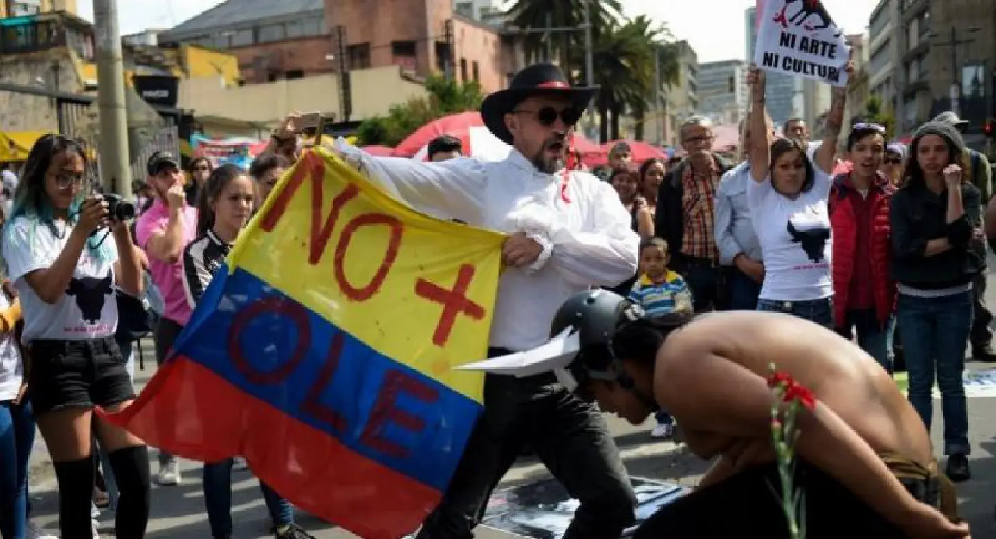 Bullfighting in Colombia under pressure from animal rights campaign Bullfighting in Colombia under pressure from animal rights campaign