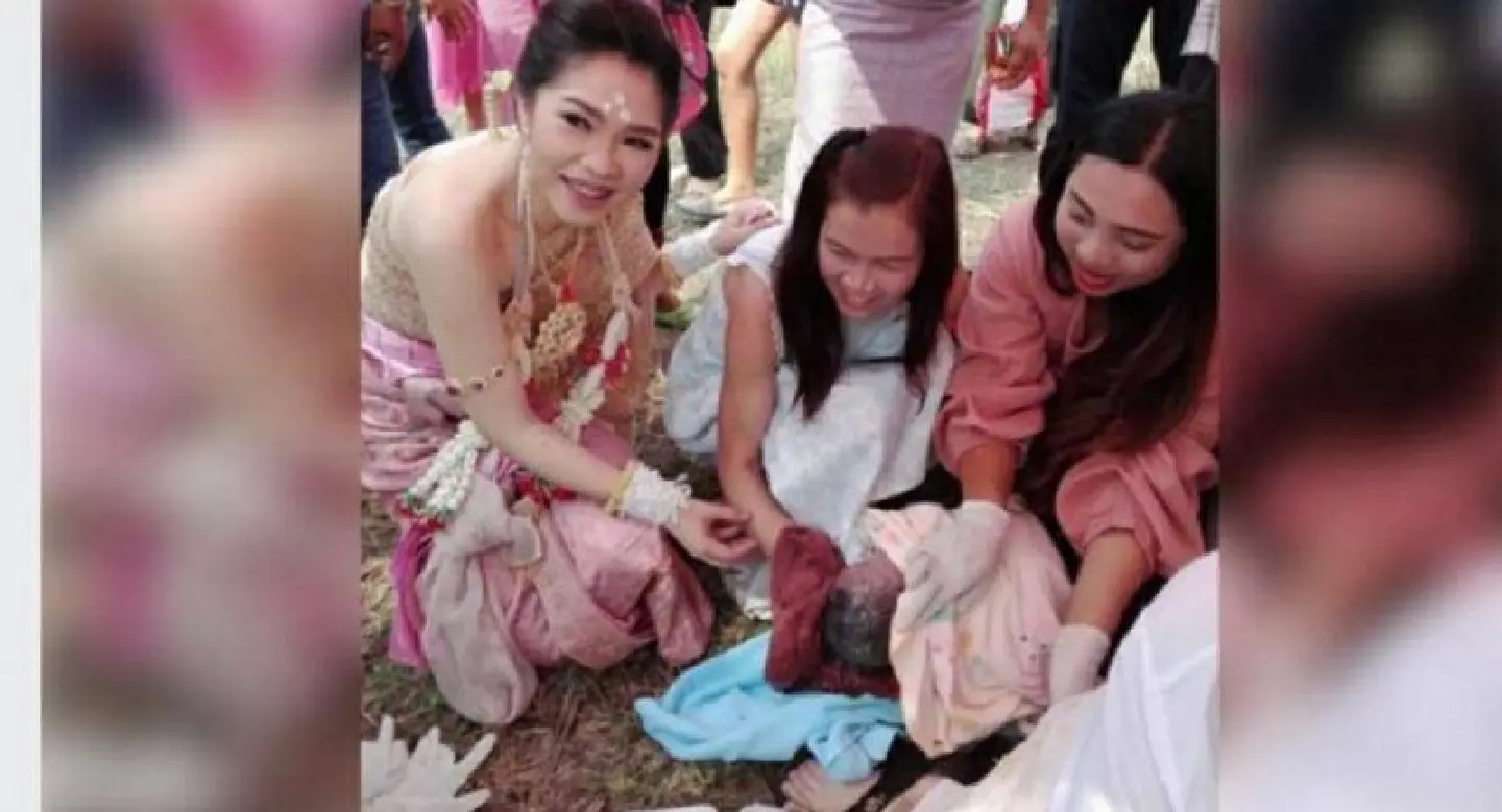 Wedding interrupted as guest gives birth Wedding interrupted as guest gives birth