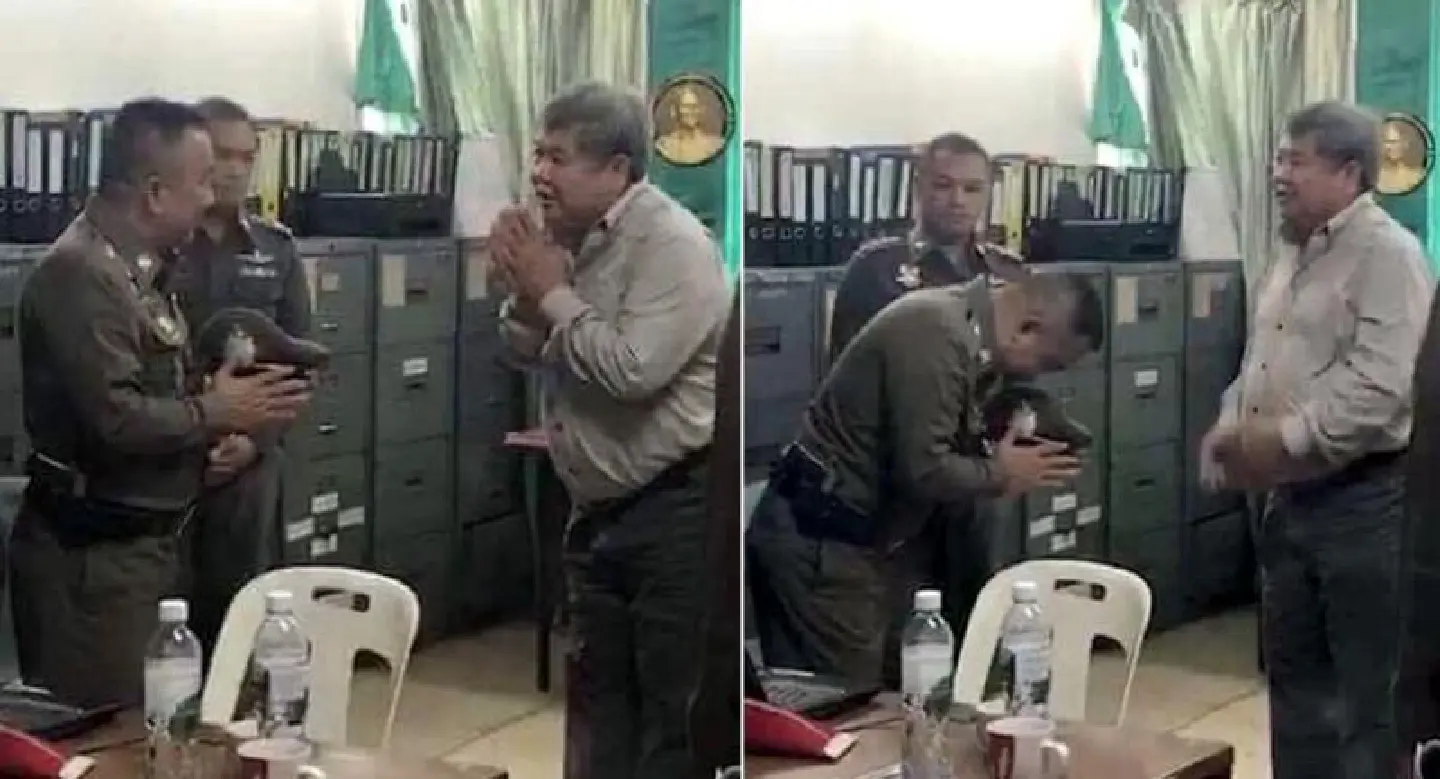 Drama over ‘unusually polite’ meeting between Premchai and senior police Drama over ‘unusually polite’ meeting between Premchai and senior police
