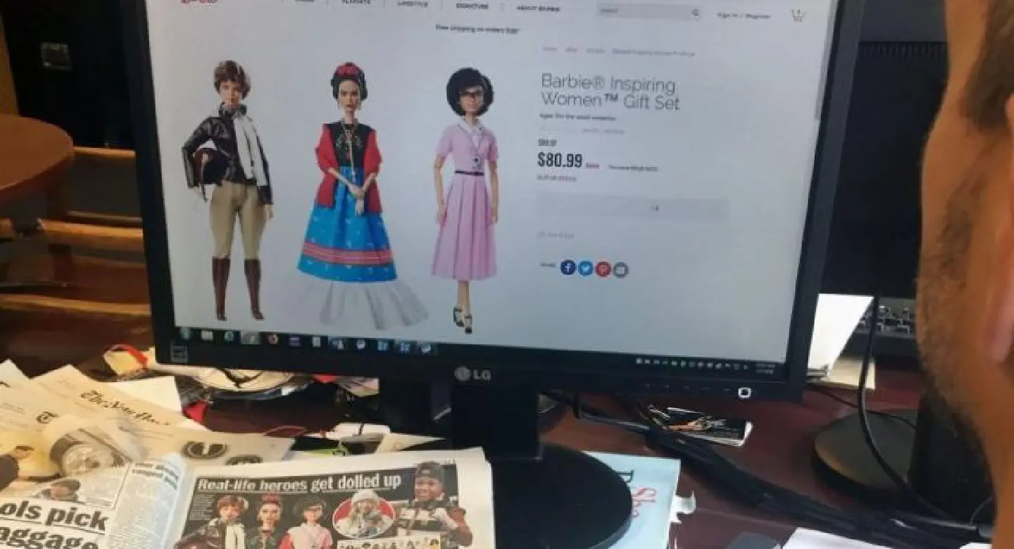 Row erupts over new Frida Kahlo Barbie Row erupts over new Frida Kahlo Barbie
