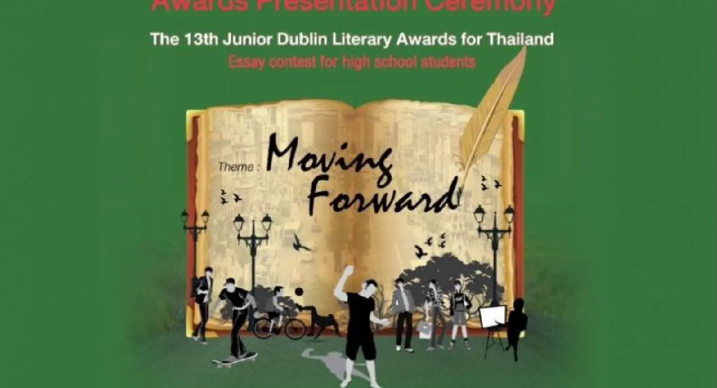 Triamudomsuksa School student wins Junior Dublin Literary Awards