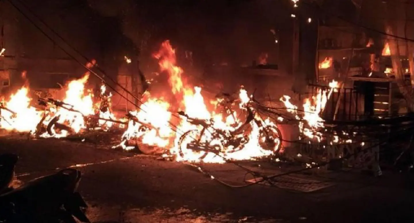 Two tourists hospitalised as transformer explosion triggers blaze on Walking Street Two tourists hospitalised as transformer explosion triggers blaze on Walking Street