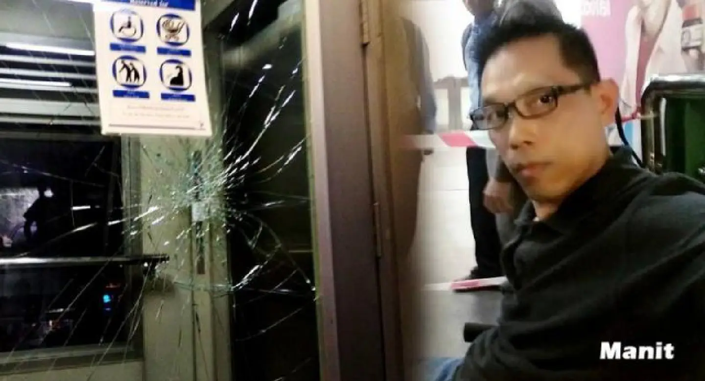 Disabled activist damages BTS lift in accessibility protest Disabled activist damages BTS lift in accessibility protest