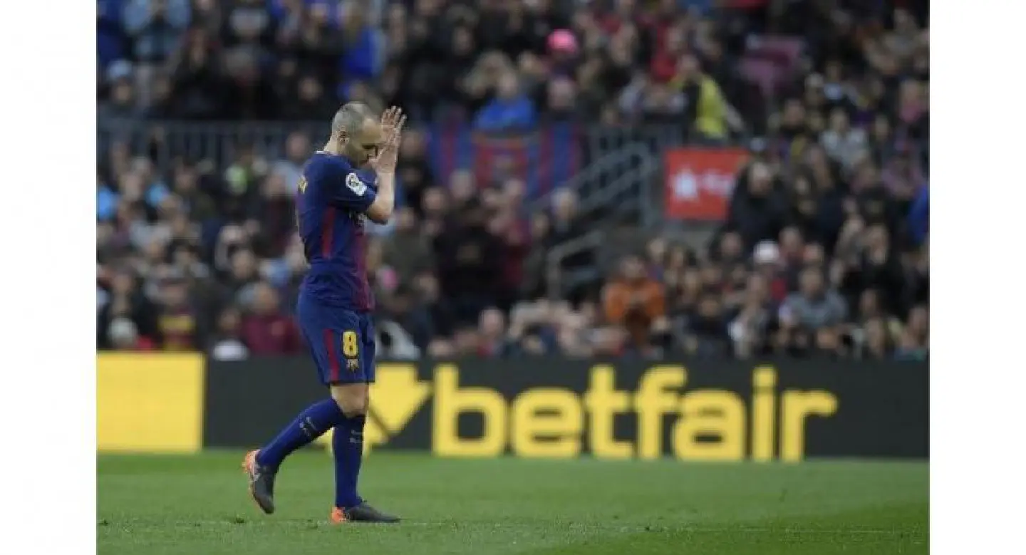 Iniesta back in training ahead of Chelsea Champions League clash Iniesta back in training ahead of Chelsea Champions League clash