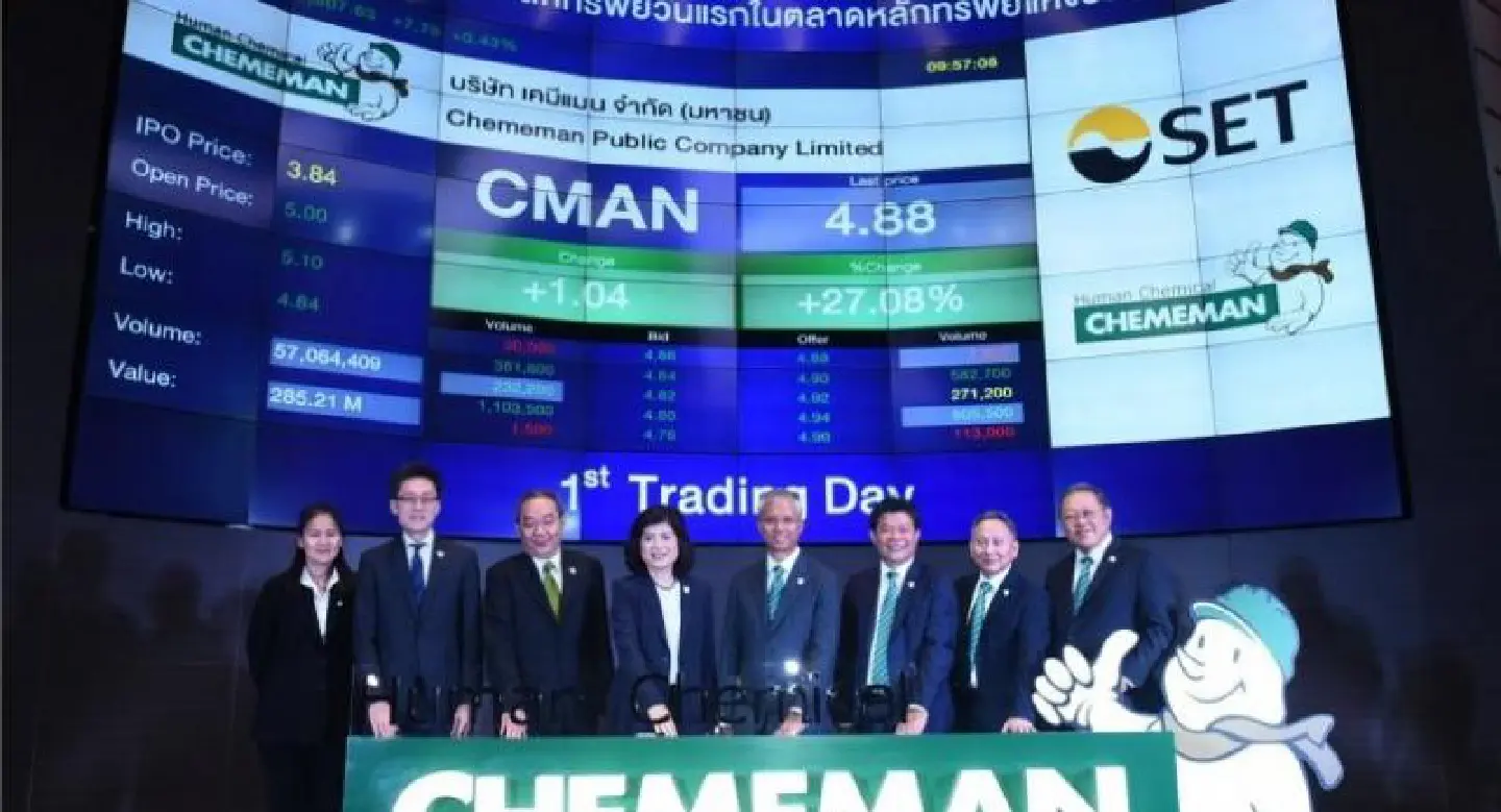 Chememan makes SET debut amid global ambitions Chememan makes SET debut amid global ambitions