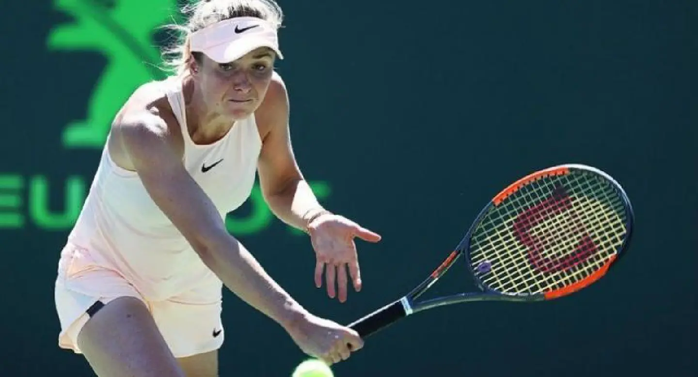 Svitolina ends Osaka bid for 'Sunshine Double' Svitolina ends Osaka bid for 'Sunshine Double'