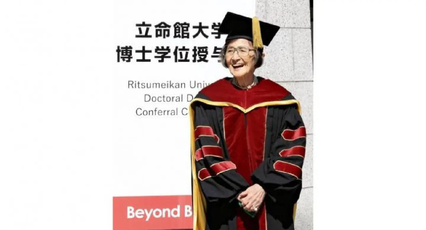 88-year-old woman earns doctoral degree in Japan