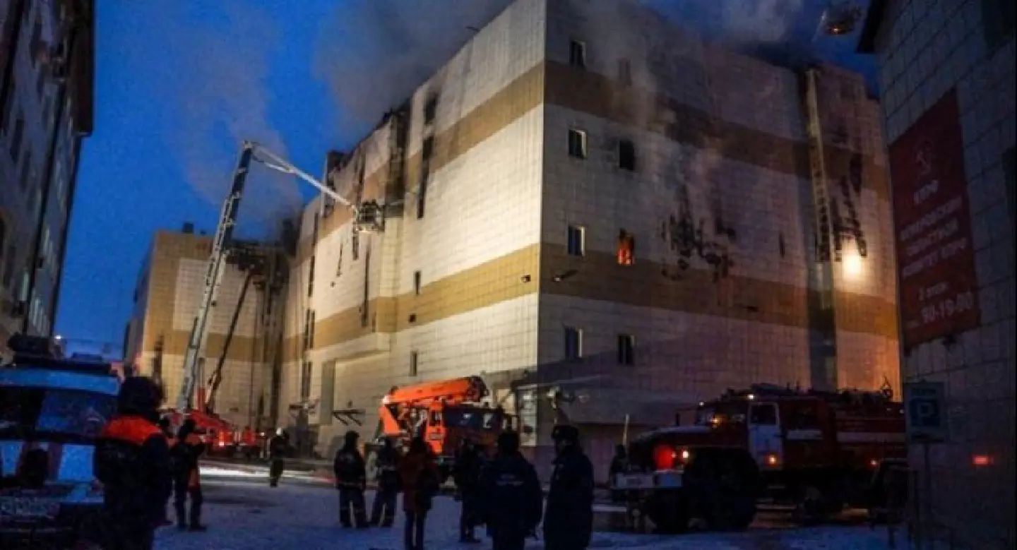 Urgent : 64 dead in Russian shopping mall inferno
