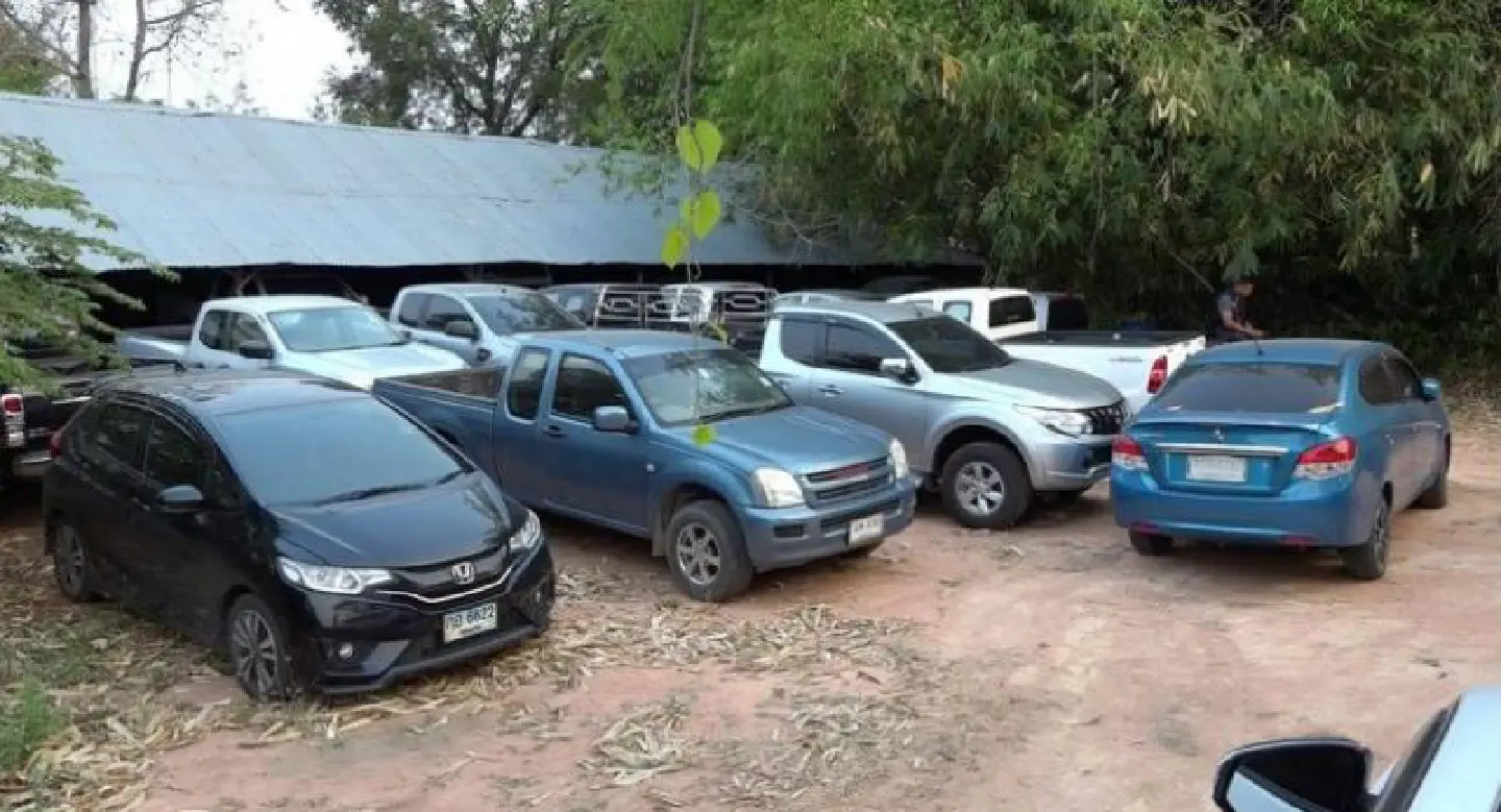 Khon Kaen car lot may hold hoard of stolen vehicles Khon Kaen car lot may hold hoard of stolen vehicles