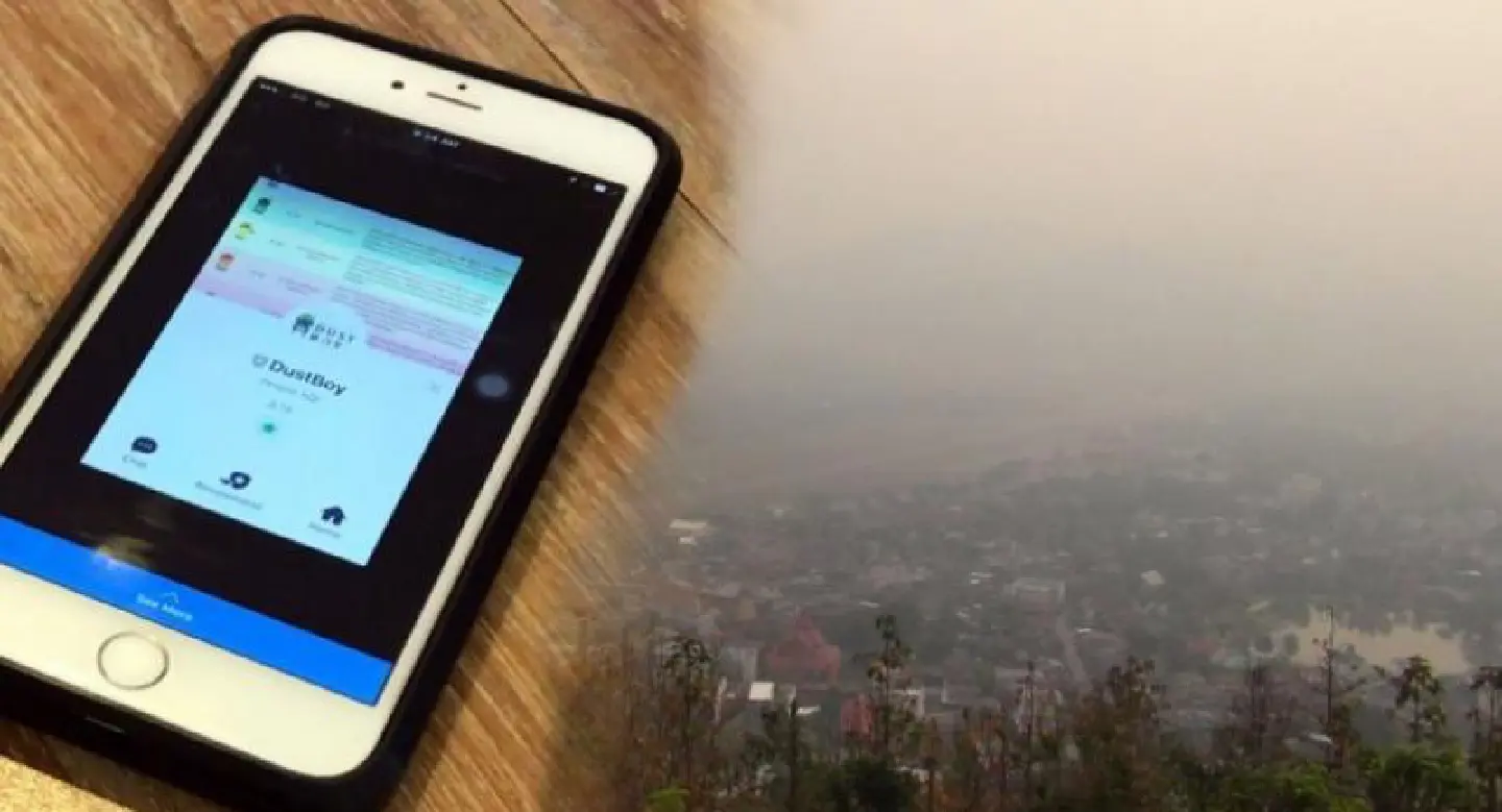 Chiang Mai releases Line bot to warn of high air pollution Chiang Mai releases Line bot to warn of high air pollution