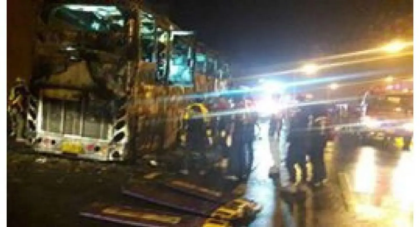 20 registered Myanmar migrants burned to death on bus in Tak