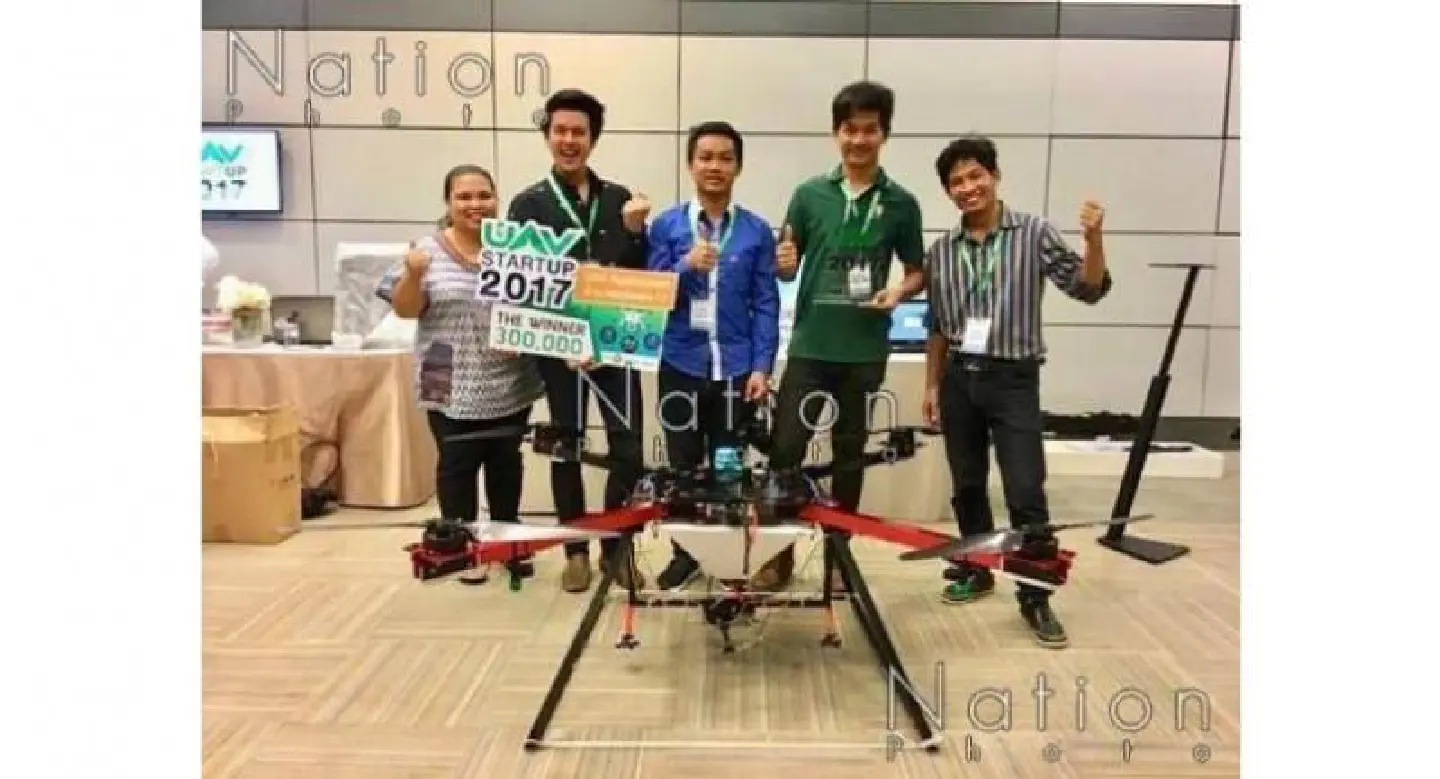 Drone developers fly high with startup venture after contest win Drone developers fly high with startup venture after contest win