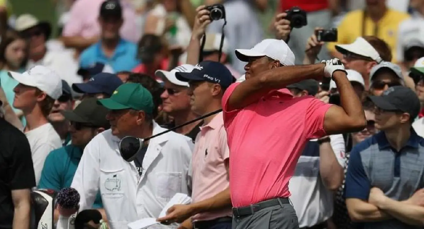 All eyes on Tiger at Masters practice as tension builds