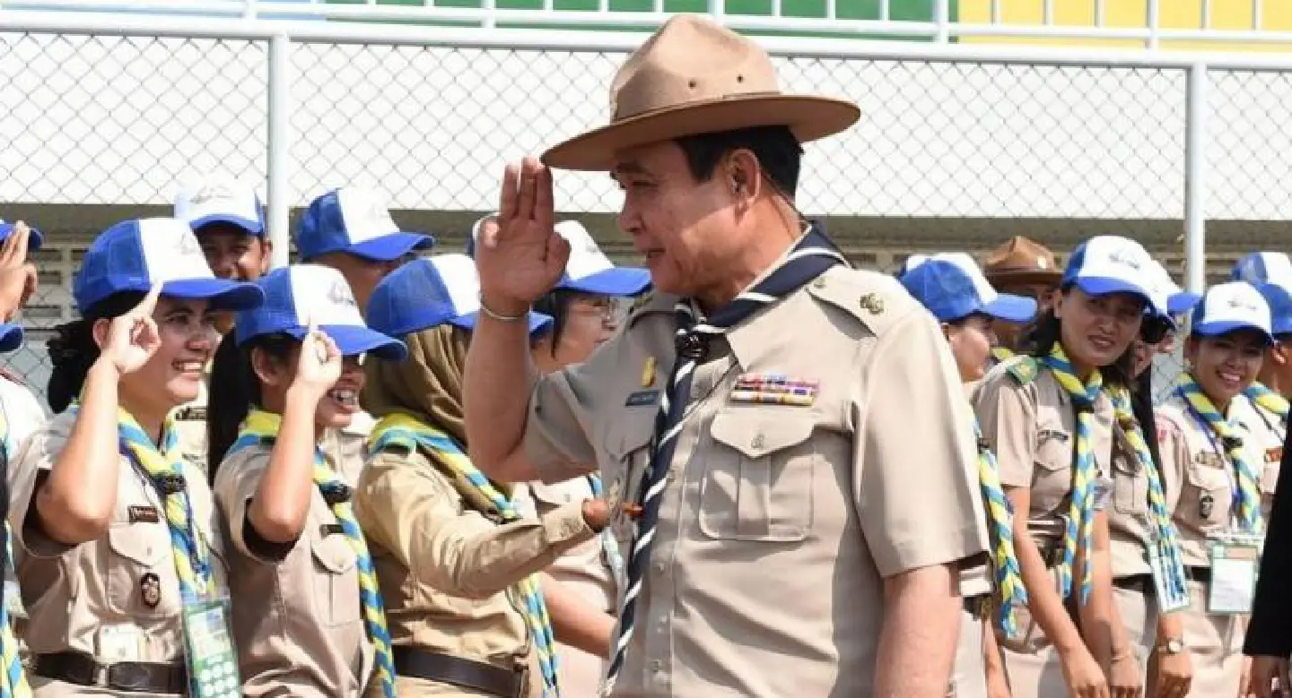 Prayut leaves for Pattani to chair boy scout ceremony Prayut leaves for Pattani to chair boy scout ceremony
