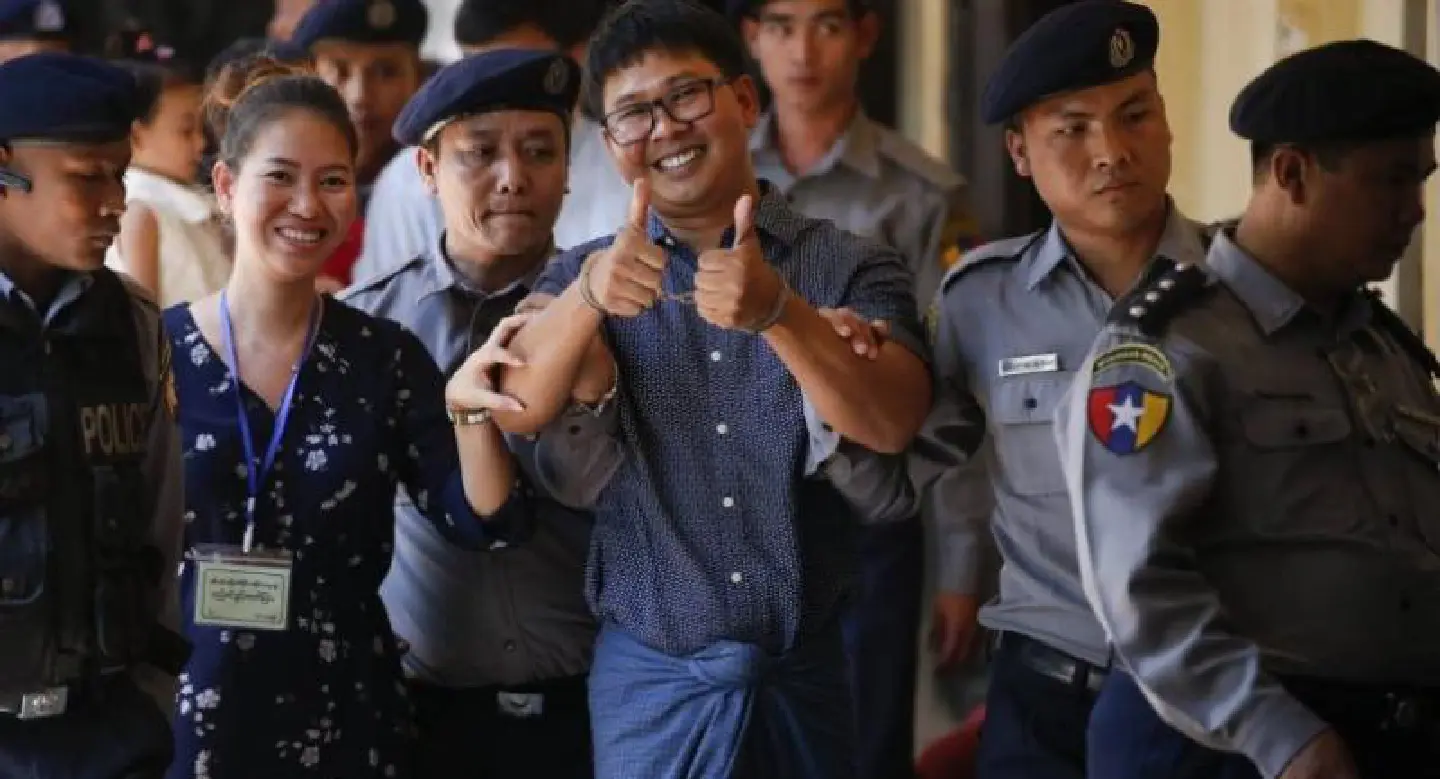 Myanmar court refuses to drop case against Reuters journalists Myanmar court refuses to drop case against Reuters journalists
