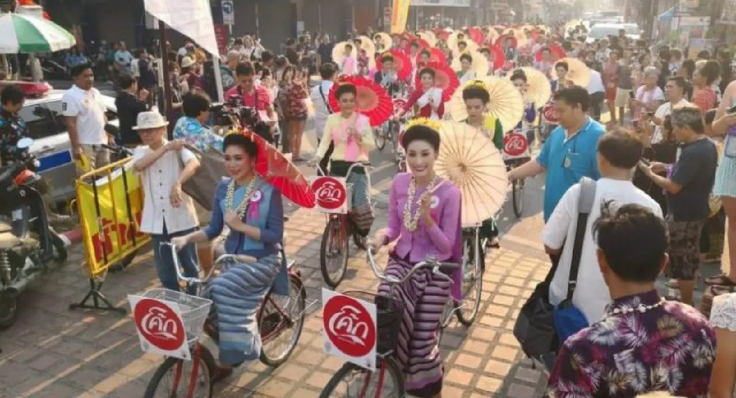 Visitors flock to North for its unique Songkran celebrations