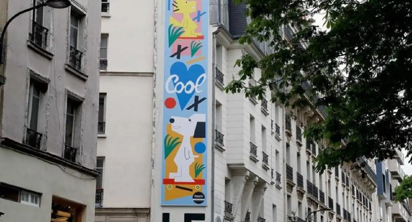 Snoopy and Charlie Brown become street art stars