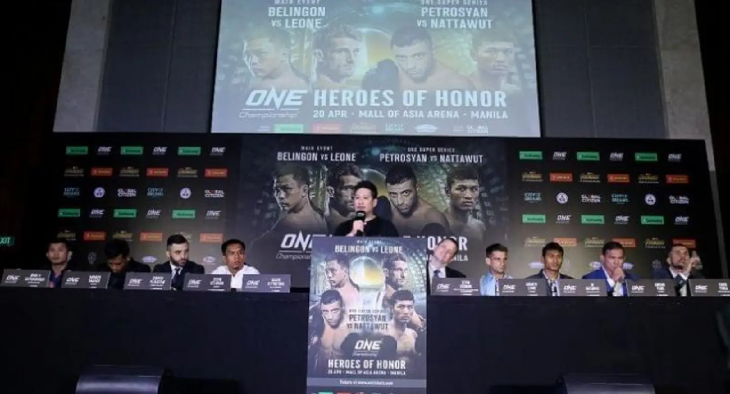 ONE Championship Kicks Off ONE: HEROES OF HONOR in Manila with Press Conference ONE Championship Kicks Off ONE: HEROES OF HONOR in Manila with Press Conference