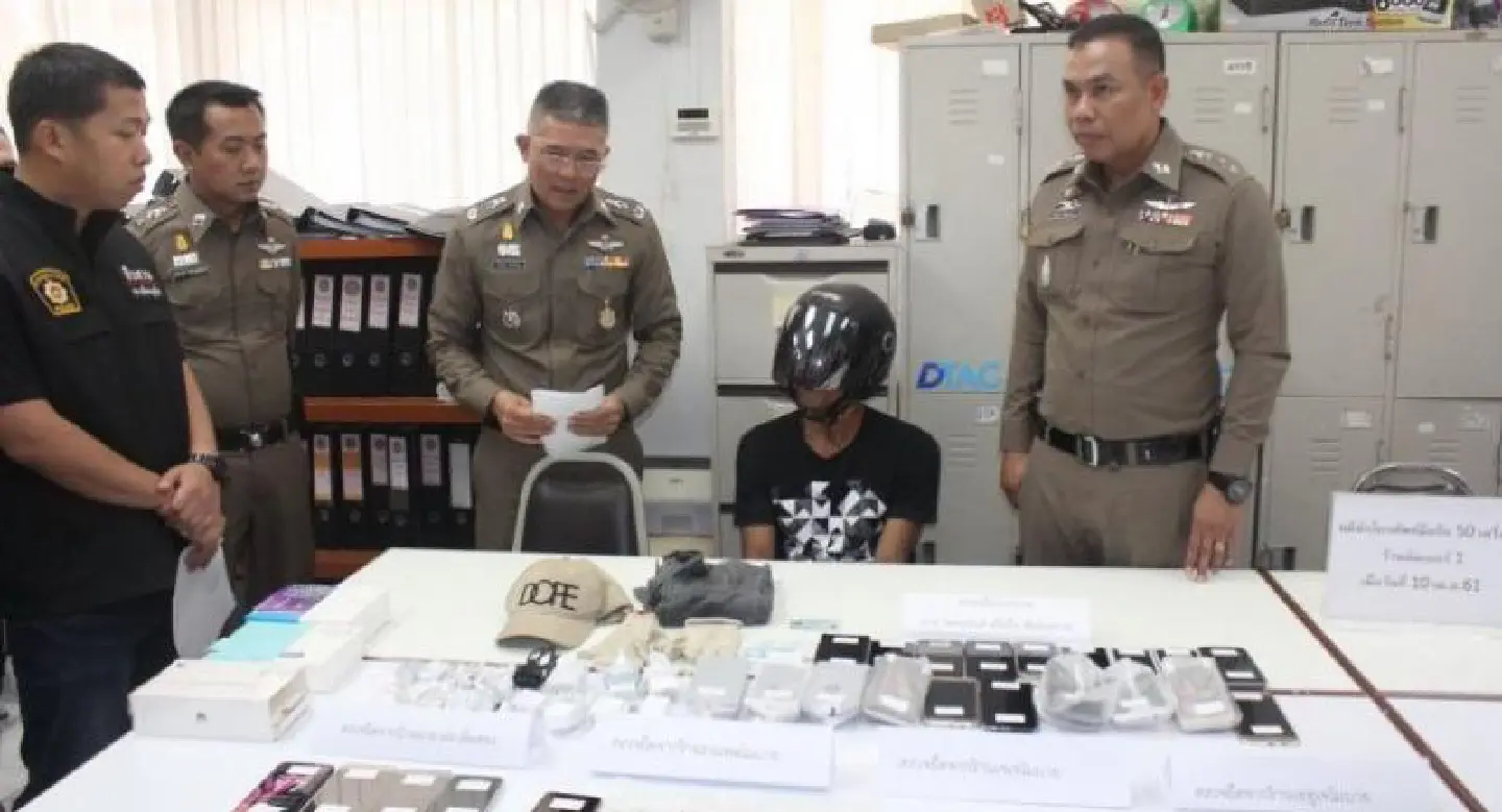Rassada phone thieves arrested: police Rassada phone thieves arrested: police