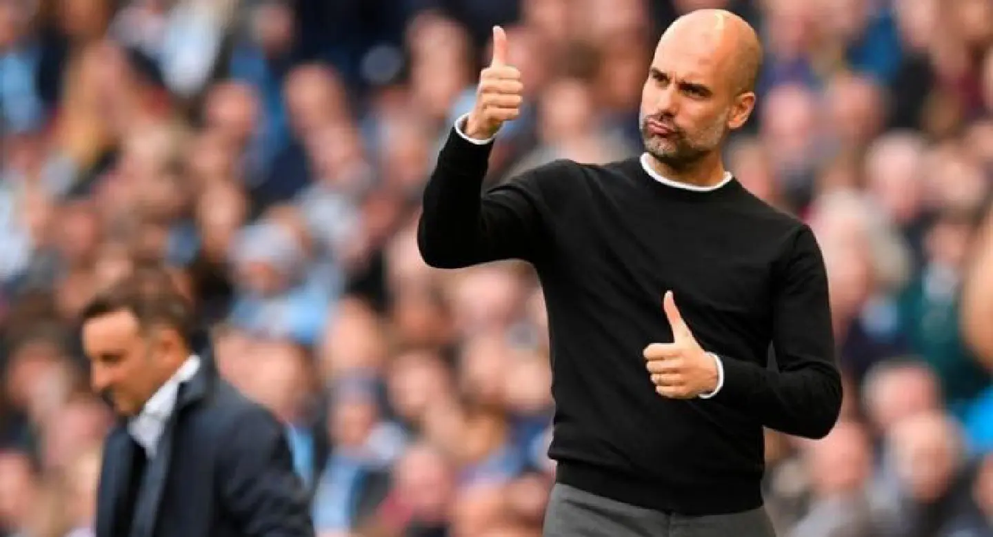Guardiola unconcerned by celebratory Man City pitch invasion Guardiola unconcerned by celebratory Man City pitch invasion