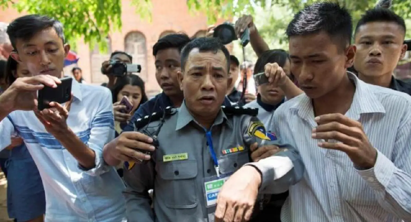 Whistleblowing Myanmar policeman sentenced to jail Whistleblowing Myanmar policeman sentenced to jail