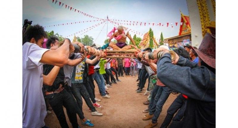 Chaiyaphum Brutal Ordination Parade 2018 takes place 2 May