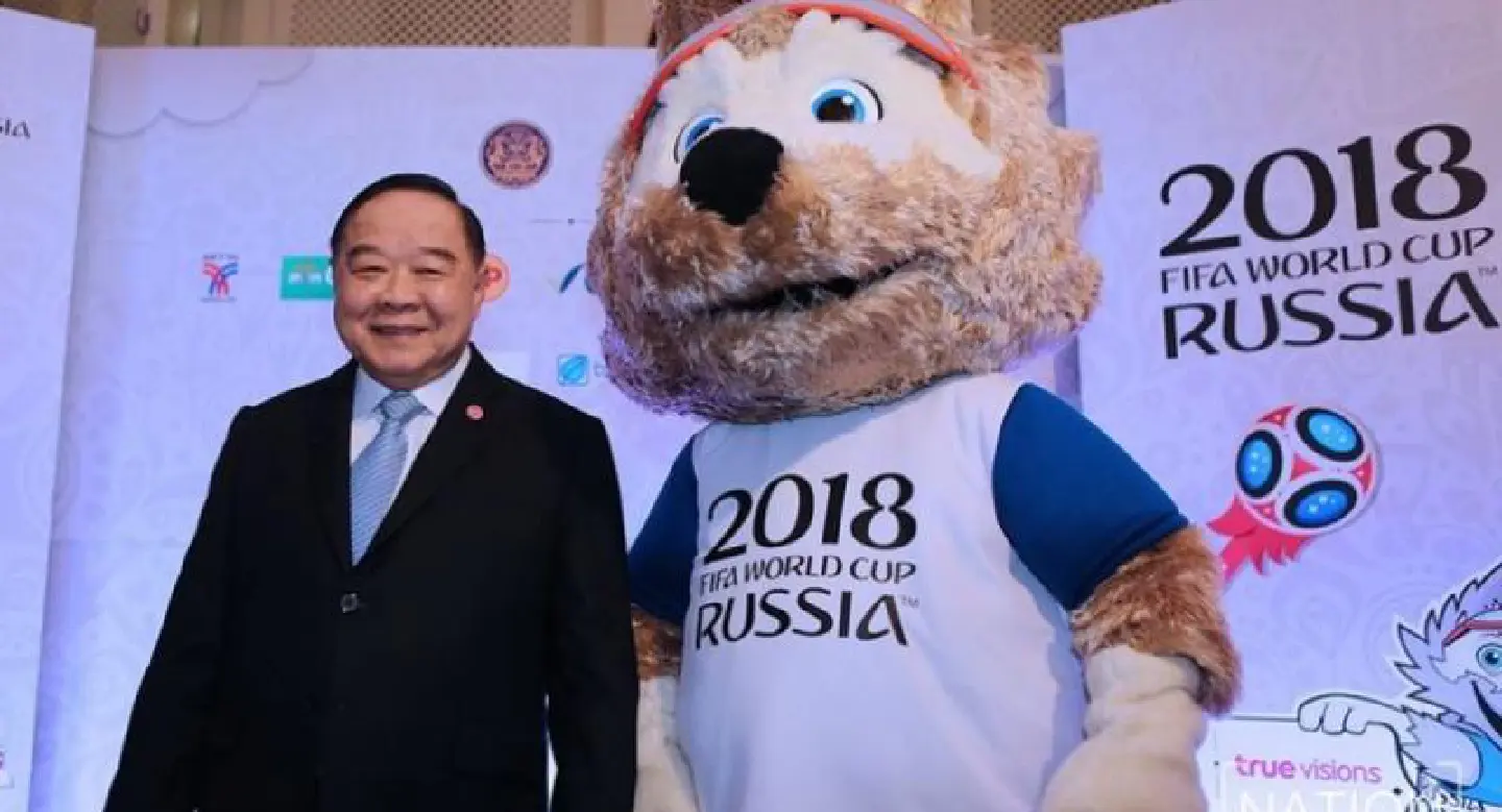 Prawit unveils full coverage of World Cup Prawit unveils full coverage of World Cup