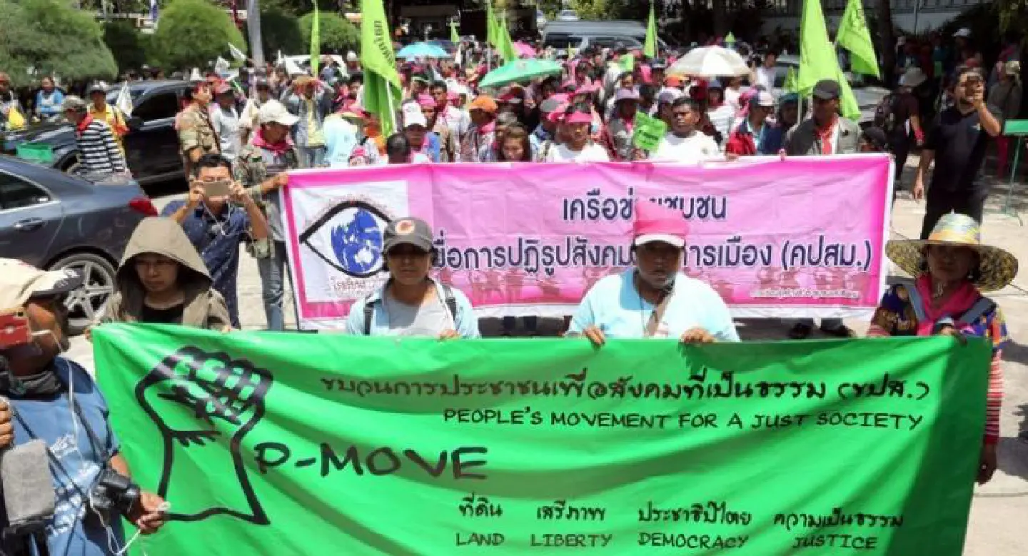 P-Move activists blocked by military P-Move activists blocked by military