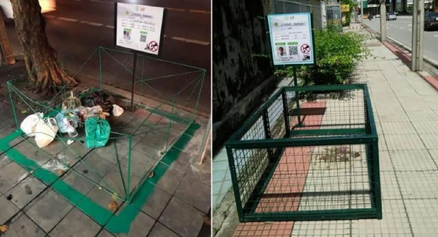 Bangkok’s ‘garbage cages’ a proven success, ฺBangkok governor insists