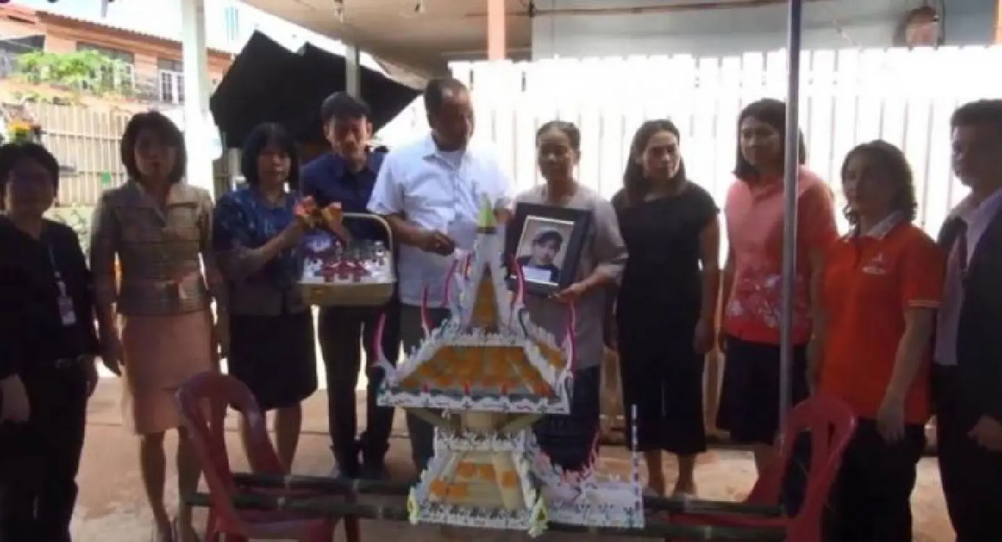 Funeral in Udon Thani for Thai who’d worked illegally in South Korea Funeral in Udon Thani for Thai who’d worked illegally in South Korea