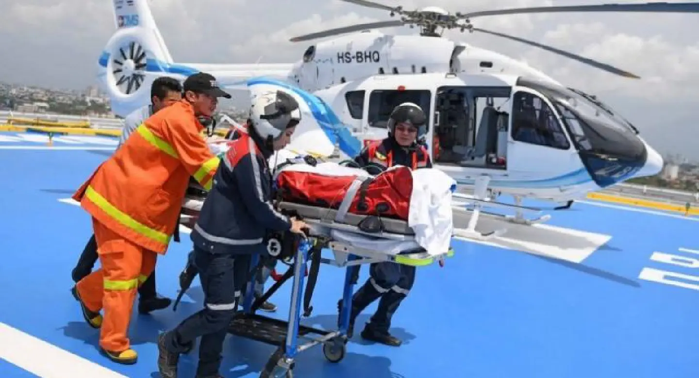 EU supports air ambulance
