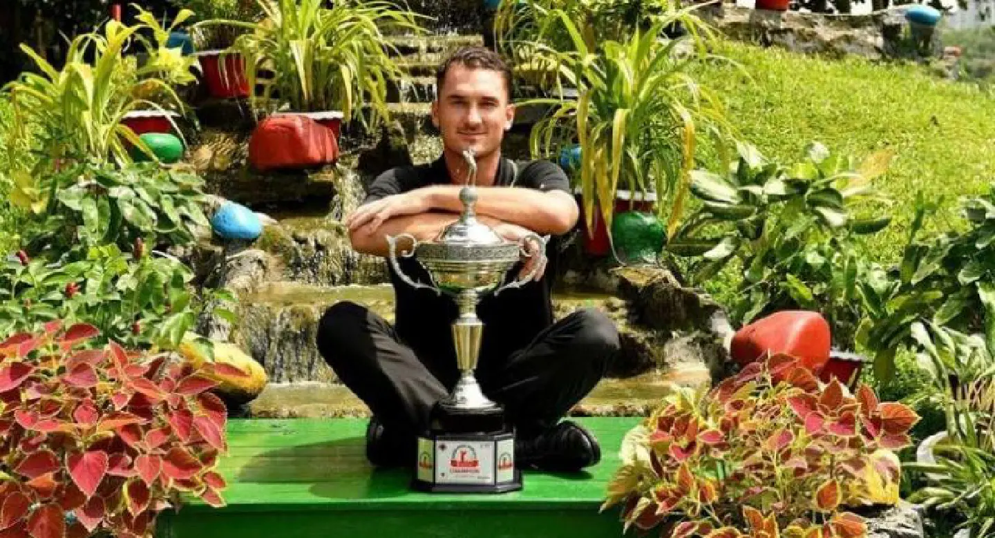 Swede Kokocinski wins maiden Asian title