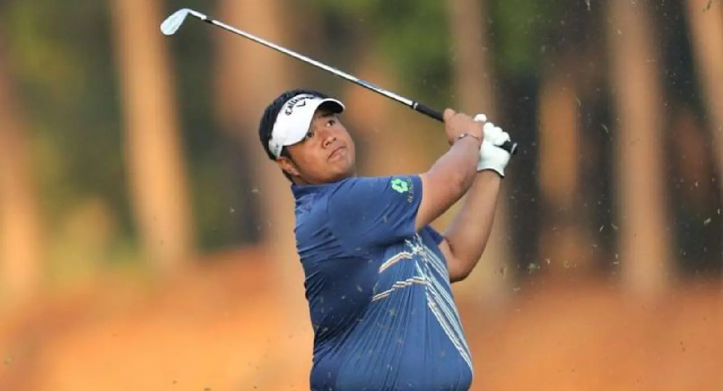 Kiradech's day takes a splash at the Players Championship Kiradech's day takes a splash at the Players Championship