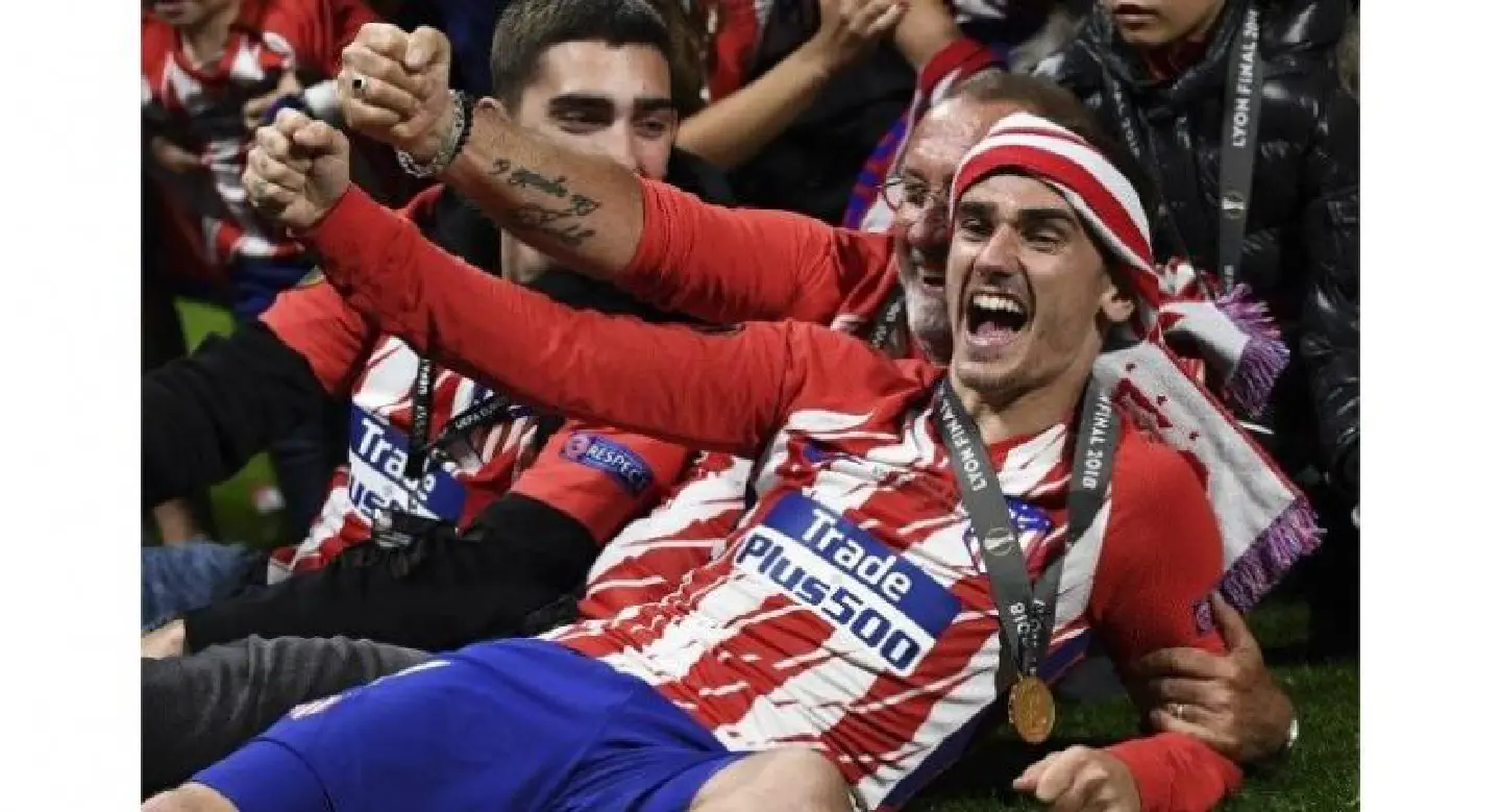 Griezmann fires Atletico Madrid to Europa League title Griezmann fires Atletico Madrid to Europa League title