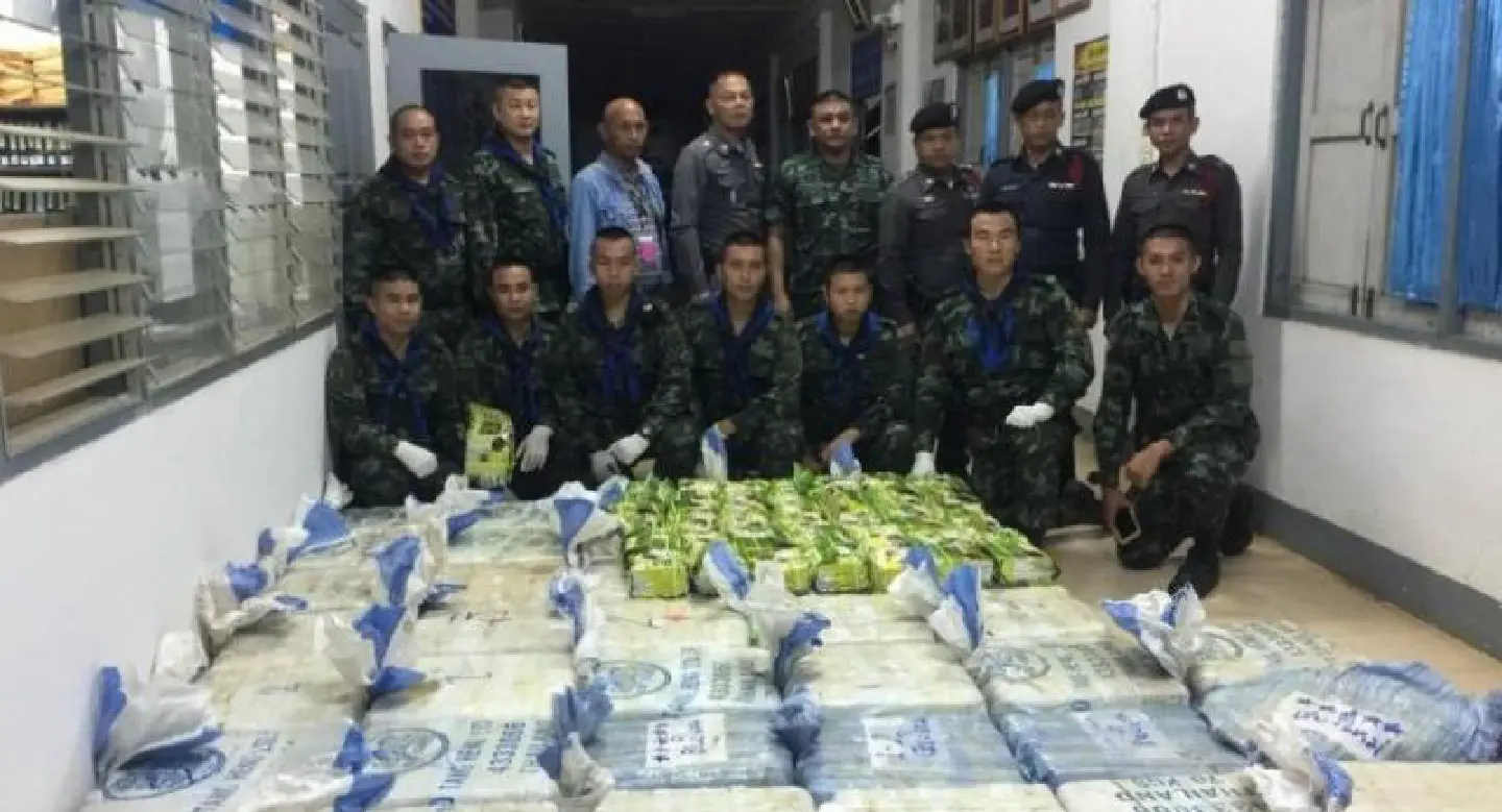Drug suspect escapes but troops seize 7.8 million meth pills, 50 kg of 'ice' Drug suspect escapes but troops seize 7.8 million meth pills, 50 kg of 'ice'